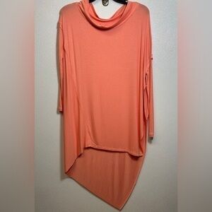 We the Free Grapevine Tunic in Coral - M
